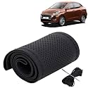 KINGSWAY PU Leatherite Car Steering Cover Sewable
