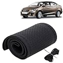 KINGSWAY PU Leatherite Car Steering Cover Sewable