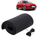 KINGSWAY PU Leatherite Car Steering Cover Sewable