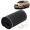 KINGSWAY PU Leatherite Car Steering Cover Sewable
