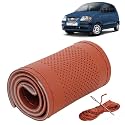 KINGSWAY PU Leatherite Car Steering Cover Sewable