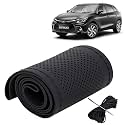 KINGSWAY PU Leatherite Car Steering Cover Sewable