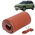 KINGSWAY PU Leatherite Car Steering Cover Sewable