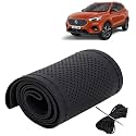 KINGSWAY PU Leatherite Car Steering Cover Sewable