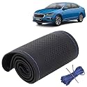 KINGSWAY PU Leatherite Car Steering Cover Sewable