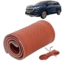 KINGSWAY PU Leatherite Car Steering Cover Sewable