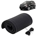 KINGSWAY PU Leatherite Car Steering Cover Sewable