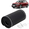 KINGSWAY PU Leatherite Car Steering Cover Sewable