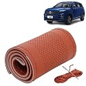 KINGSWAY PU Leatherite Car Steering Cover Sewable