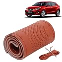 KINGSWAY PU Leatherite Car Steering Cover Sewable
