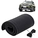 KINGSWAY PU Leatherite Car Steering Cover Sewable