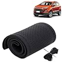 KINGSWAY PU Leatherite Car Steering Cover Sewable