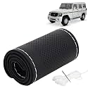 KINGSWAY PU Leatherite Car Steering Cover Sewable