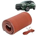 KINGSWAY PU Leatherite Car Steering Cover Sewable