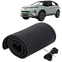 KINGSWAY PU Leatherite Car Steering Cover Sewable