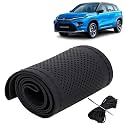 KINGSWAY PU Leatherite Car Steering Cover Sewable