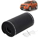 KINGSWAY PU Leatherite Car Steering Cover Sewable
