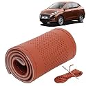 KINGSWAY PU Leatherite Car Steering Cover Sewable