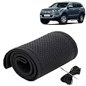 KINGSWAY PU Leatherite Car Steering Cover Sewable