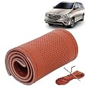 KINGSWAY PU Leatherite Car Steering Cover Sewable
