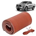 KINGSWAY PU Leatherite Car Steering Cover Sewable