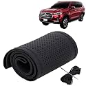 KINGSWAY PU Leatherite Car Steering Cover Sewable