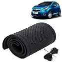 KINGSWAY PU Leatherite Car Steering Cover Sewable