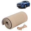 KINGSWAY PU Leatherite Car Steering Cover Sewable