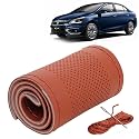 KINGSWAY PU Leatherite Car Steering Cover Sewable