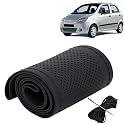 KINGSWAY PU Leatherite Car Steering Cover Sewable
