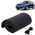 KINGSWAY PU Leatherite Car Steering Cover Sewable