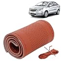 KINGSWAY PU Leatherite Car Steering Cover Sewable