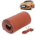 KINGSWAY PU Leatherite Car Steering Cover Sewable