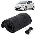 KINGSWAY PU Leatherite Car Steering Cover Sewable