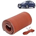 KINGSWAY PU Leatherite Car Steering Cover Sewable