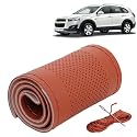 KINGSWAY PU Leatherite Car Steering Cover Sewable