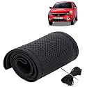 KINGSWAY PU Leatherite Car Steering Cover Sewable