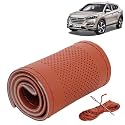 KINGSWAY PU Leatherite Car Steering Cover Sewable