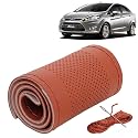 KINGSWAY PU Leatherite Car Steering Cover Sewable