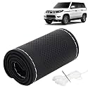 KINGSWAY PU Leatherite Car Steering Cover Sewable