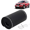 KINGSWAY PU Leatherite Car Steering Cover Sewable
