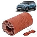 KINGSWAY PU Leatherite Car Steering Cover Sewable