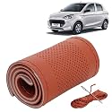 KINGSWAY PU Leatherite Car Steering Cover Sewable