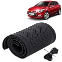 KINGSWAY PU Leatherite Car Steering Cover Sewable