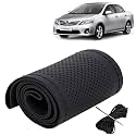 KINGSWAY PU Leatherite Car Steering Cover Sewable