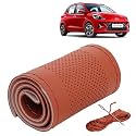 KINGSWAY PU Leatherite Car Steering Cover Sewable