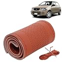 KINGSWAY PU Leatherite Car Steering Cover Sewable