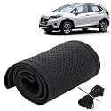 KINGSWAY PU Leatherite Car Steering Cover Sewable
