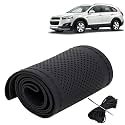 KINGSWAY PU Leatherite Car Steering Cover Sewable