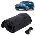 KINGSWAY PU Leatherite Car Steering Cover Sewable